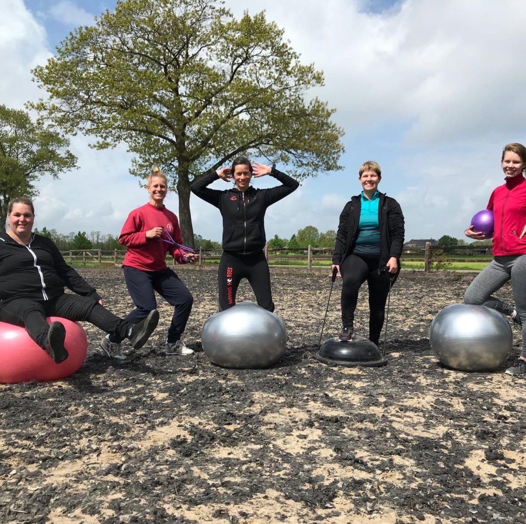 Groepstraining ruiterfitness